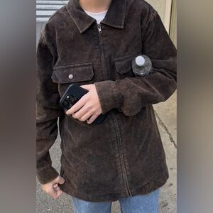 NWT Gap Men's Brown Corduroy Jacket